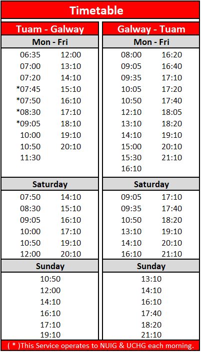 Timetables - Burkesbus